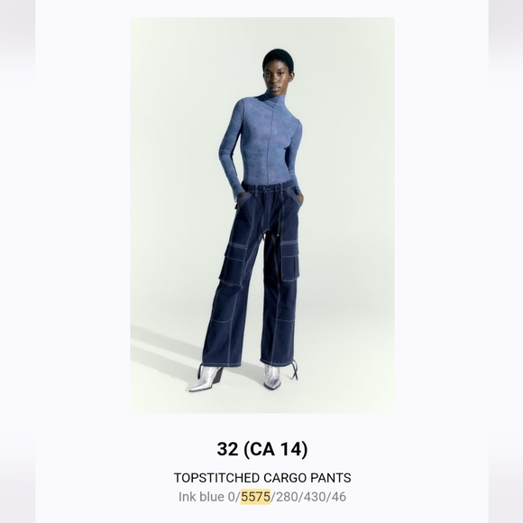 Zara Cargo Pants - Picture 4 of 4